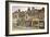 Cable Street, Stepney, London, C1830-Frederick Calvert-Framed Giclee Print