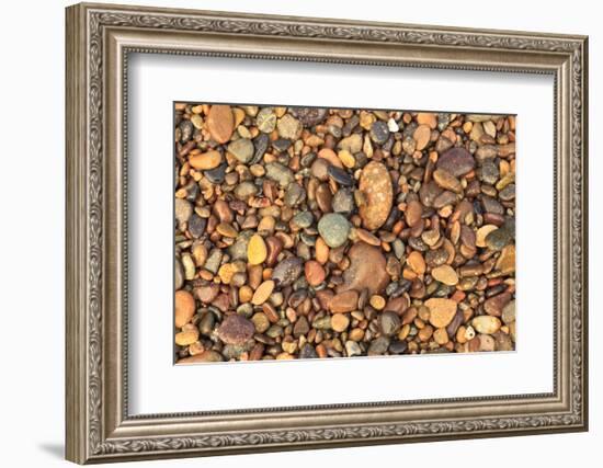 Cabo Pulmo, Los Cabos area, Baja California, Mexico. Close-up of rocks on the beach.-Stuart Westmorland-Framed Photographic Print