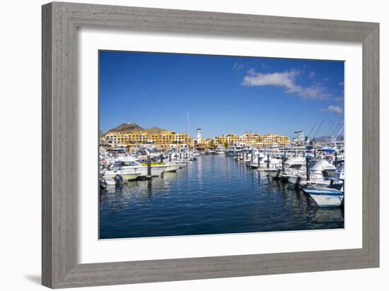 Cabo San Lucas Marina, Baja California, Mexico, North America-Peter Groenendijk-Framed Photographic Print