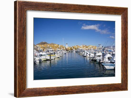 Cabo San Lucas Marina, Baja California, Mexico, North America-Peter Groenendijk-Framed Photographic Print