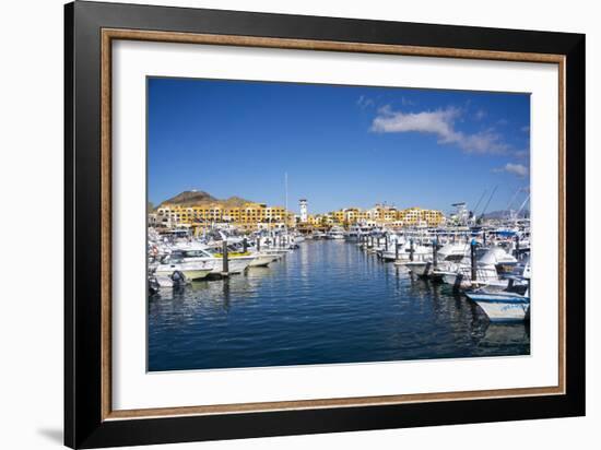 Cabo San Lucas Marina, Baja California, Mexico, North America-Peter Groenendijk-Framed Photographic Print