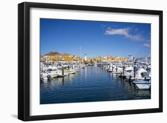 Cabo San Lucas Marina, Baja California, Mexico, North America-Peter Groenendijk-Framed Photographic Print