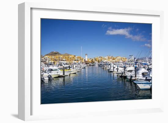 Cabo San Lucas Marina, Baja California, Mexico, North America-Peter Groenendijk-Framed Photographic Print