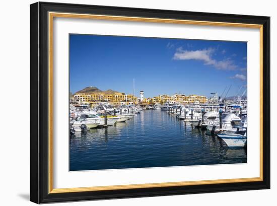 Cabo San Lucas Marina, Baja California, Mexico, North America-Peter Groenendijk-Framed Photographic Print