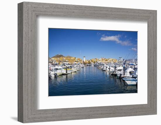 Cabo San Lucas Marina, Baja California, Mexico, North America-Peter Groenendijk-Framed Photographic Print