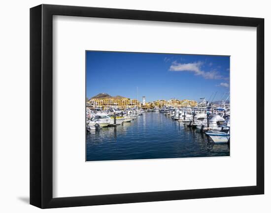 Cabo San Lucas Marina, Baja California, Mexico, North America-Peter Groenendijk-Framed Photographic Print