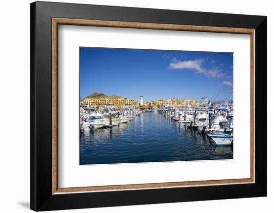 Cabo San Lucas Marina, Baja California, Mexico, North America-Peter Groenendijk-Framed Photographic Print