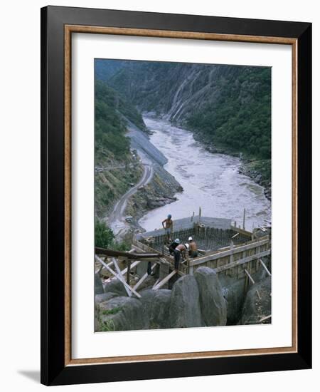 Caborra Bassa, Mozambique, Africa-David Lomax-Framed Photographic Print