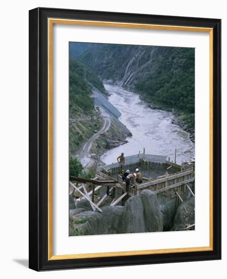 Caborra Bassa, Mozambique, Africa-David Lomax-Framed Photographic Print