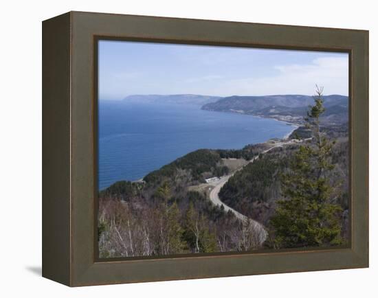 Cabot Trail, Cape Breton Highlands National Park, Cape Breton, Nova Scotia, Canada, North America-Ethel Davies-Framed Premier Image Canvas