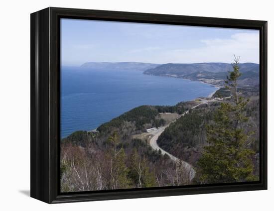 Cabot Trail, Cape Breton Highlands National Park, Cape Breton, Nova Scotia, Canada, North America-Ethel Davies-Framed Premier Image Canvas