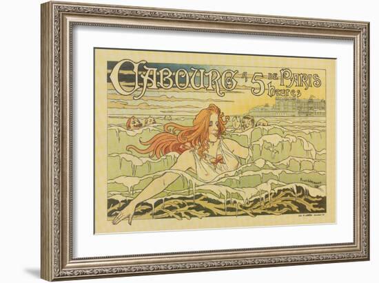 Cabourg A 5 Heures De Paris-Privat Livemont-Framed Art Print