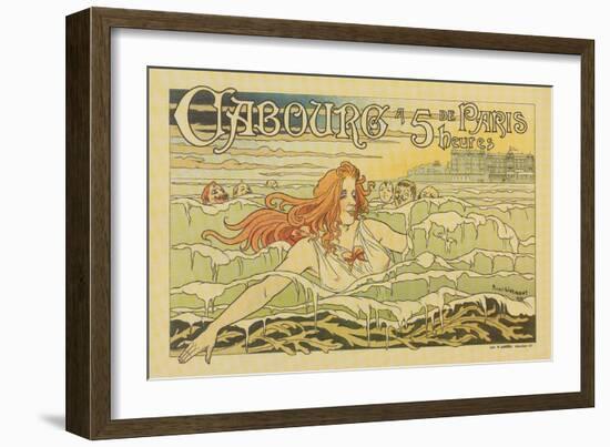 Cabourg A 5 Heures De Paris-Privat Livemont-Framed Art Print