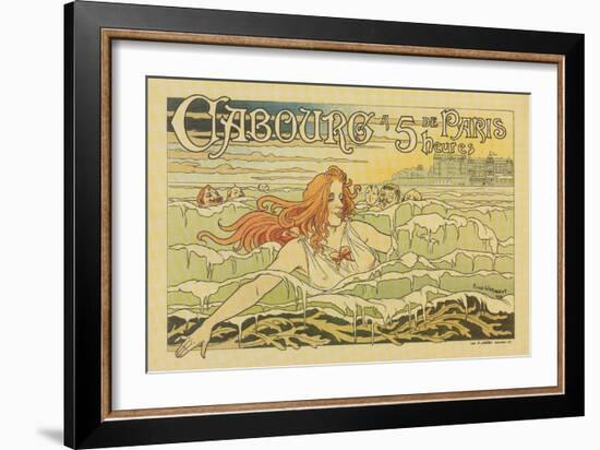 Cabourg A 5 Heures De Paris-Privat Livemont-Framed Art Print