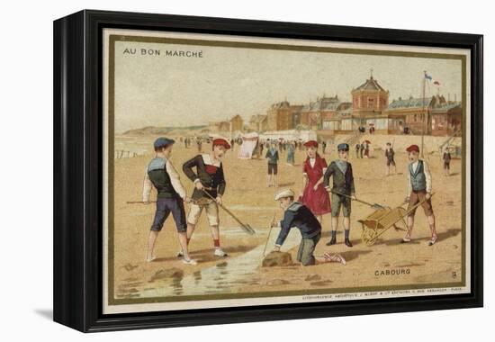 Cabourg, France-null-Framed Premier Image Canvas