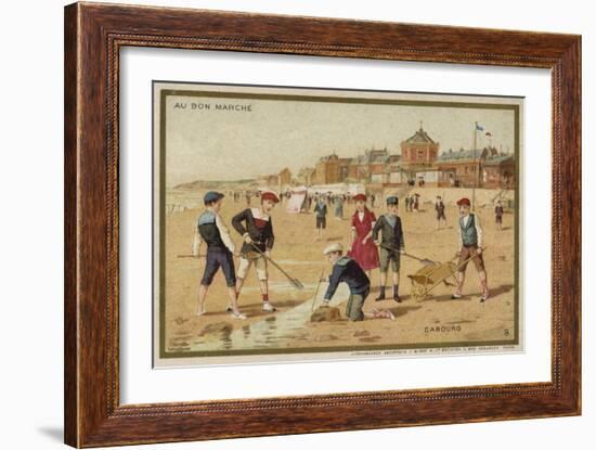 Cabourg, France-null-Framed Premium Giclee Print