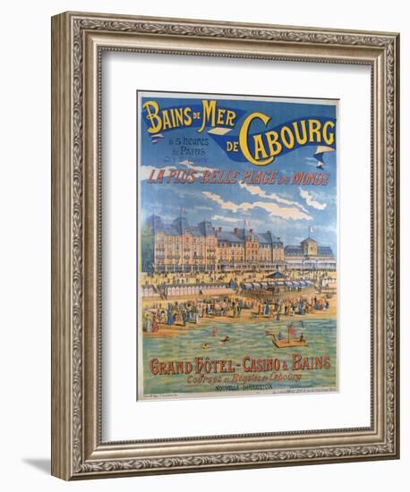 Cabourg Poster-Emile Levy-Framed Giclee Print