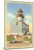 Cabrillo Lighthouse, Point Loma, San Diego, California-null-Mounted Art Print