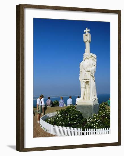 Cabrillo Statue 1904, Cabrillo National Monument, San Diego, California, USA-Fraser Hall-Framed Photographic Print