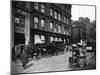 Cabs Outside of Tiffany and Co., New York City-null-Mounted Photo