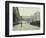 Cabs Waiting Outside Waterloo Station, Lambeth, London, 1930-null-Framed Photographic Print