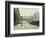 Cabs Waiting Outside Waterloo Station, Lambeth, London, 1930-null-Framed Photographic Print