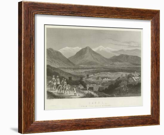 Cabul, from the Bala Hissar-J Ramage-Framed Giclee Print