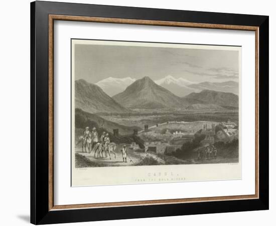 Cabul, from the Bala Hissar-J Ramage-Framed Giclee Print