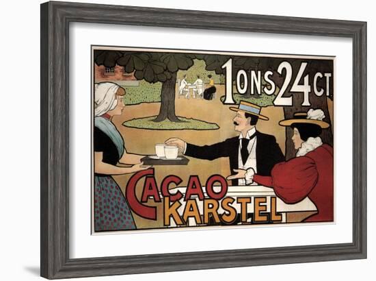 Cacao Karstel-Johann George Van Caspel-Framed Art Print