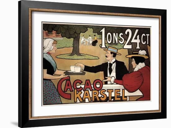 Cacao Karstel-Johann George Van Caspel-Framed Art Print