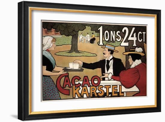 Cacao Karstel-Johann George Van Caspel-Framed Art Print