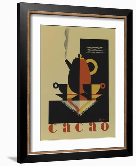 Cacao-Vintage Apple Collection-Framed Giclee Print