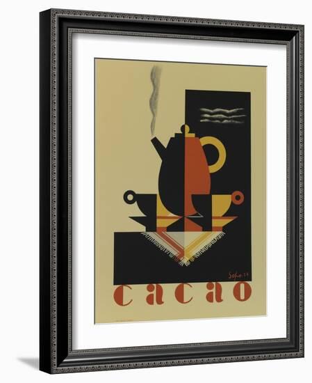 Cacao-Vintage Apple Collection-Framed Giclee Print