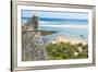 Cacelha Vela and Beach, Algarve, Portugal, Europe-G&M Therin-Weise-Framed Photographic Print