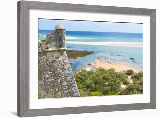 Cacelha Vela and Beach, Algarve, Portugal, Europe-G&M Therin-Weise-Framed Photographic Print