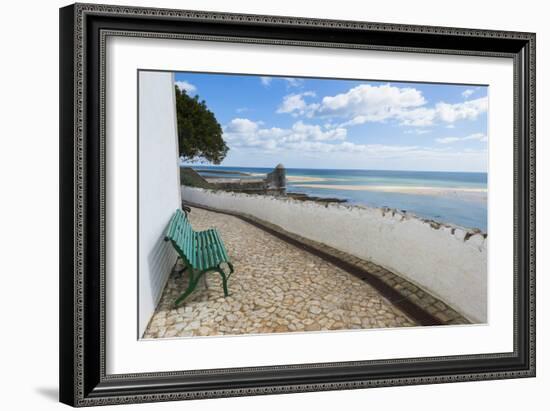 Cacelha Vela and Beach, Algarve, Portugal, Europe-G&M Therin-Weise-Framed Photographic Print