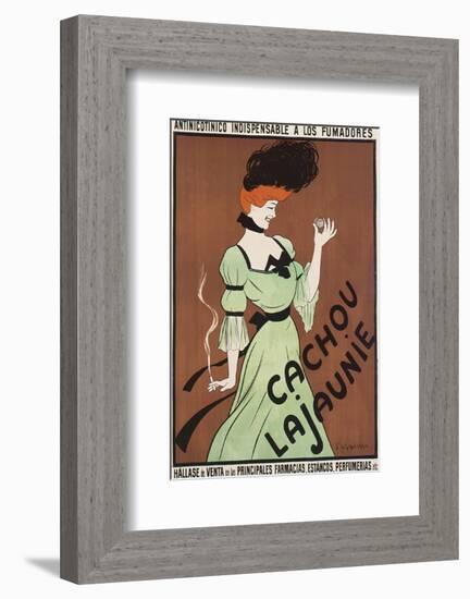 Cachou Lajaunie-Leonetto Cappiello-Framed Premium Giclee Print