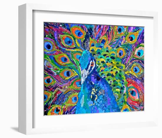 Cacophony Of Color-null-Framed Art Print