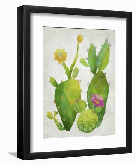 Cacti Collection II-Chariklia Zarris-Framed Art Print