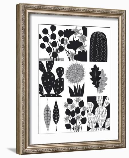 Cacti Composite-Sophie Ledesma-Framed Giclee Print