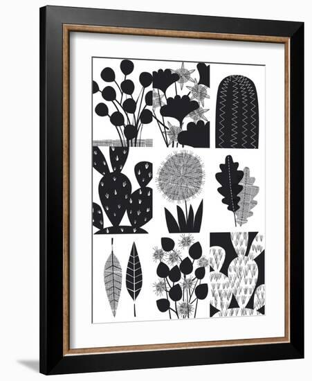 Cacti Composite-Sophie Ledesma-Framed Giclee Print
