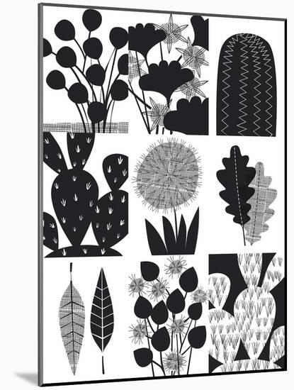 Cacti Composite-Sophie Ledesma-Mounted Giclee Print