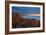 Cacti on the Isla Del Pescado Above the Salar De Uyuni at Sunset-Alex Saberi-Framed Photographic Print