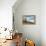 Cacti on the Isla Del Pescado Above the Salar De Uyuni-Alex Saberi-Framed Premier Image Canvas displayed on a wall