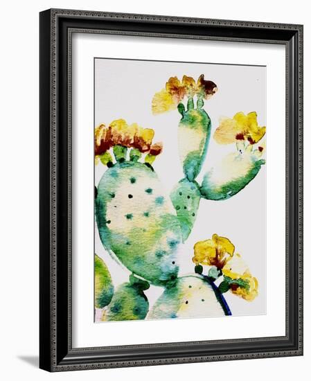 Cactus 2-Boho Hue Studio-Framed Art Print