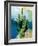 Cactus Abstract-Sisa Jasper-Framed Art Print