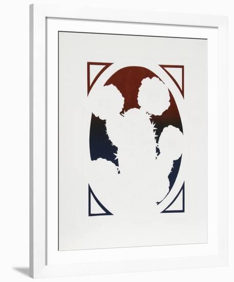 Cactus Cluster-Edward Tompkins-Framed Collectable Print