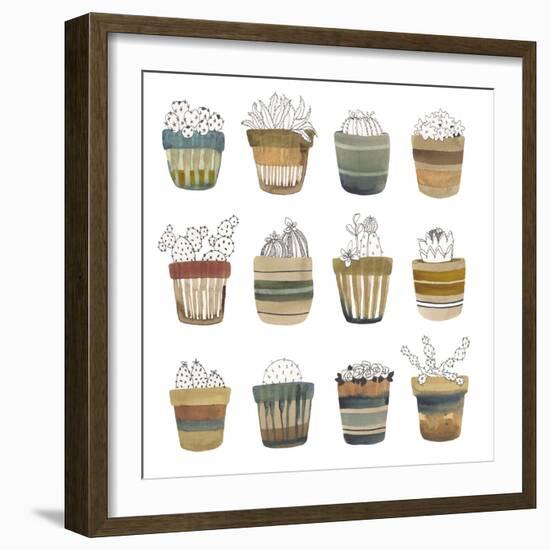 Cactus Collective-Sandra Jacobs-Framed Giclee Print