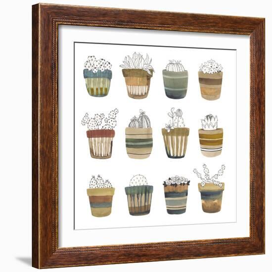 Cactus Collective-Sandra Jacobs-Framed Giclee Print