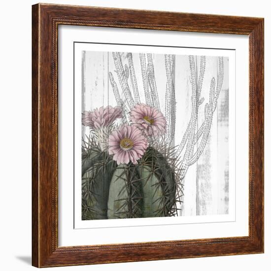 Cactus Cowboy 1-Kimberly Allen-Framed Art Print